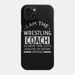 Funny Wrestling Team Parent Girls Boys Women Men Kid Phone Case