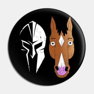 Horseman Spartan Strong Helmet Pin