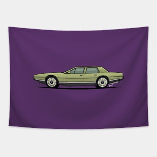 AM Lagonda luxury saloon side profile Tapestry