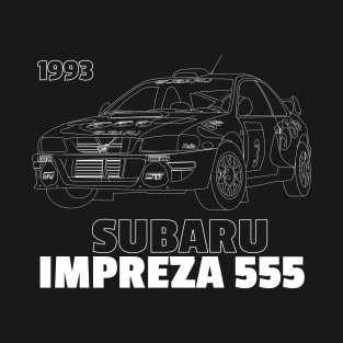 Subaru Impreza 555 T-Shirt