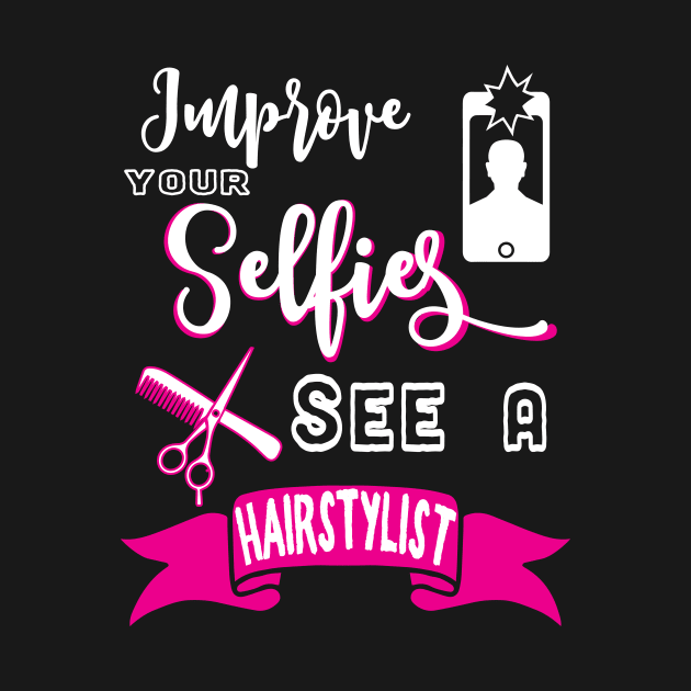 Improve your selfie, see a hairstylist by papillon