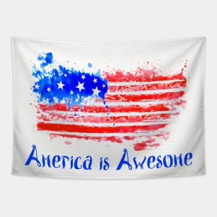 America is Awesome Tapestry