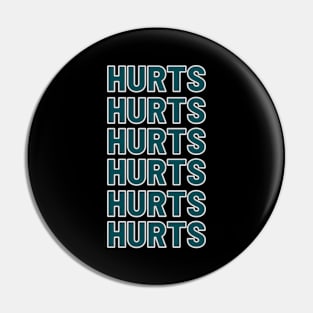 Hurts - Philly Eagles Pin