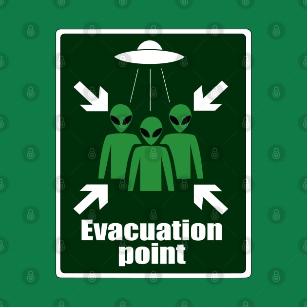Alien Evacuation Point by snknjak