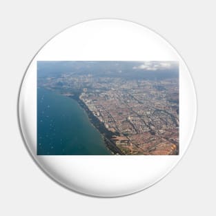 Aerial view Singapore Pin