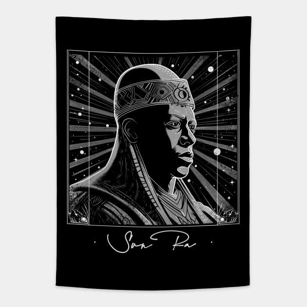 Sun Ra  -- Original Psychedelic Design Tapestry by DankFutura