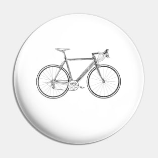 racing bike Pin