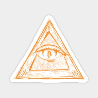 Illuminati of Bitcoin's Eye Magnet