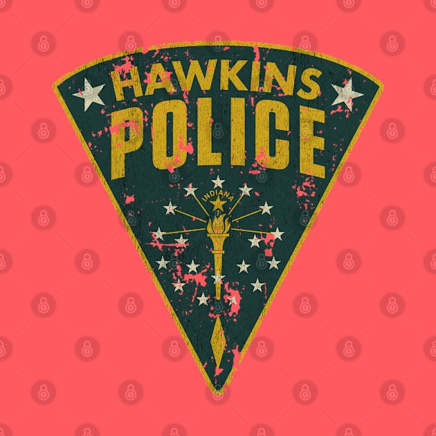 Hawkins Police Department Patch by JCD666