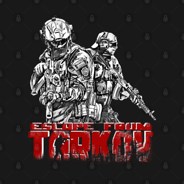 Escape From Tarkov Red by tortoiseman