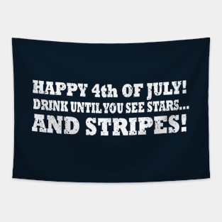 funny 4th of july Tapestry