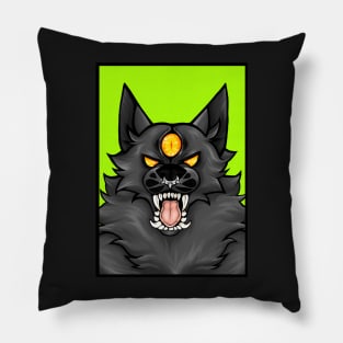 Wolf. Pillow