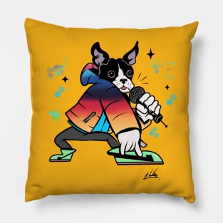 Buster the rap dog Pillow