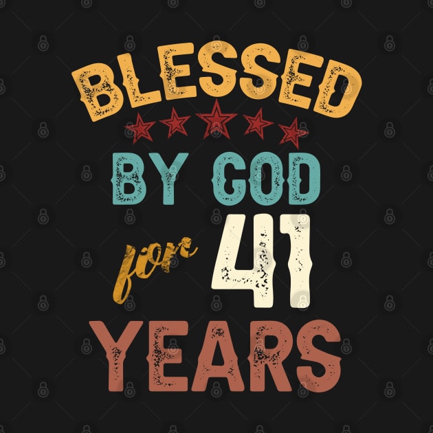 blessed by god for 41 years by yalp.play