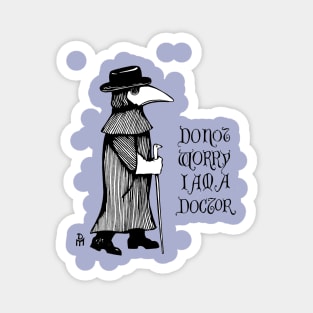 Plague Doctor Magnet