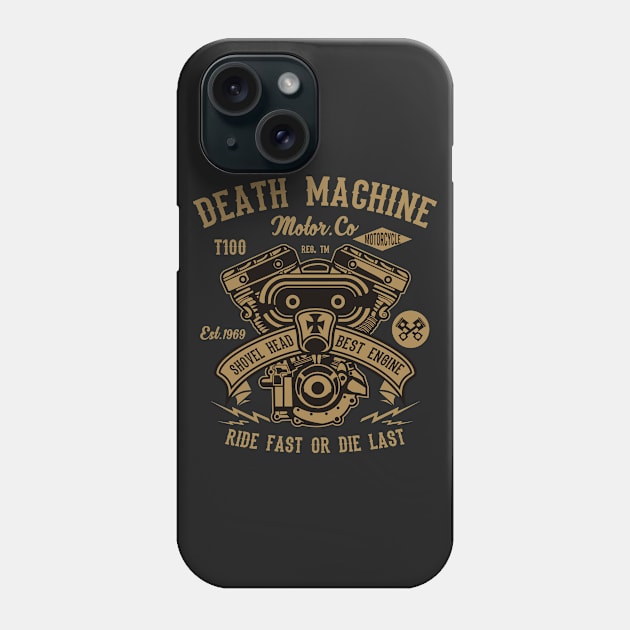 Death Machine Phone Case by PaunLiviu