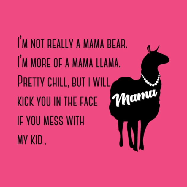 Mama Llama-One Kid by Sketch_Freelance_Graphic_Design