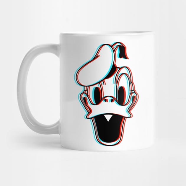 3D Duck - Donald Duck - Mug