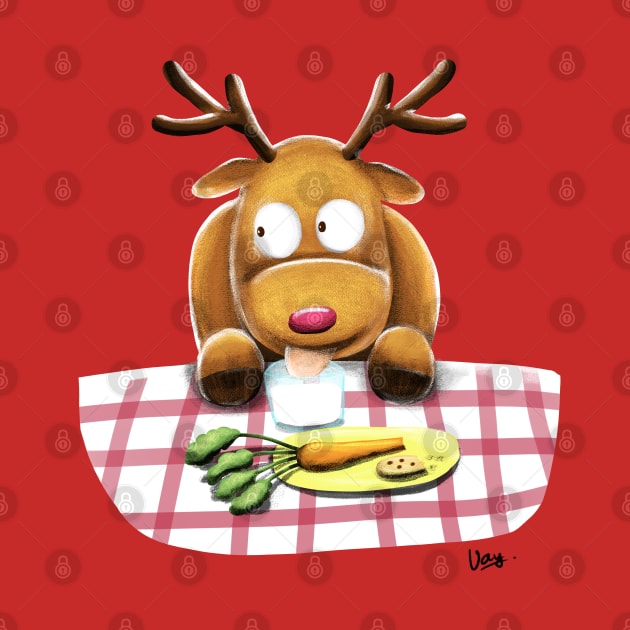 Rudolph, Hurry Up! by VayArtStudio