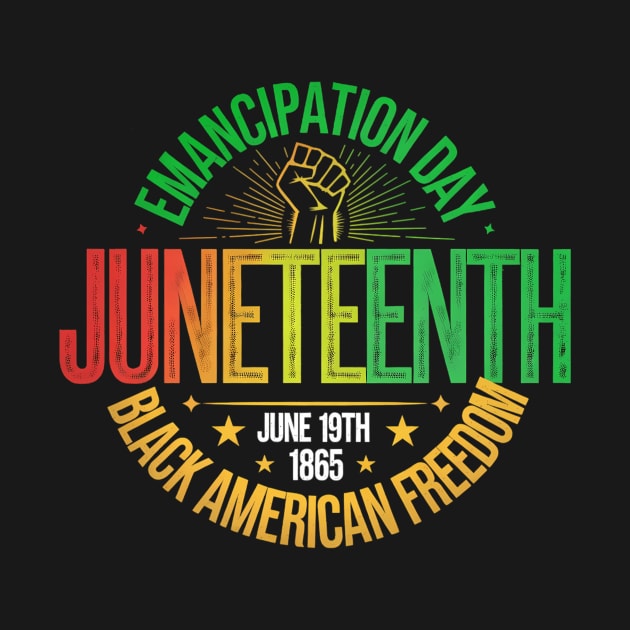 Emancipation Day Juneteenth June 19TH 1865 Black American Freedom
