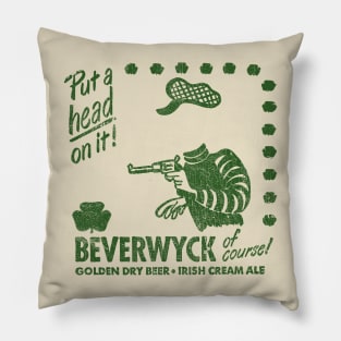 Beverwyck Irish Cream Ale --- 70s Aesthetic Pillow