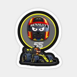 Carlos Sainz Jr 2018 Magnet