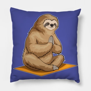 Sloth Fitness Yoga Meditation Pillow