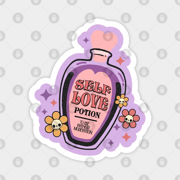 Self Love Potion Magnet by Erin Decker Creative