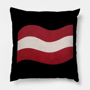 The flag of Latvia Pillow