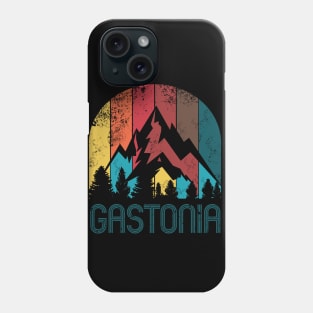 Retro City of Gastonia T Shirt for Men Women and Kids Phone Case