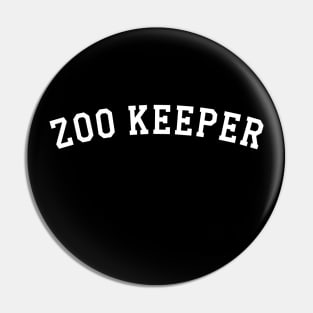 Zoo Keeper Pin