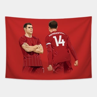 James Milner and Jordan Henderson Tapestry