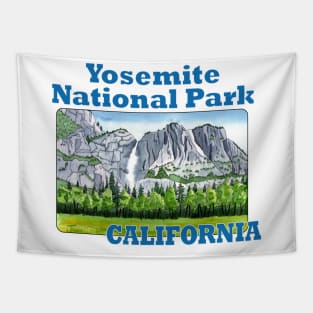 Yosemite Falls, Yosemite National Park Tapestry