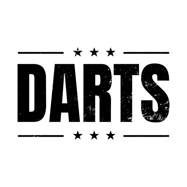 Funny Dart Shirt | Darts Star Sign Gift by Gawkclothing