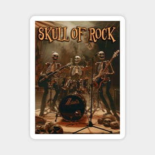 Skull of Rock Magnet