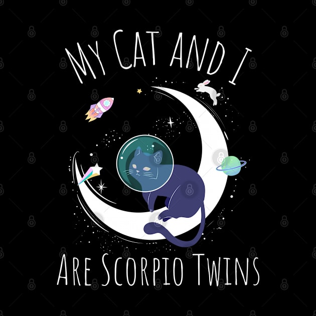 Zodiac Shirts: Scorpio cat by Rayana 