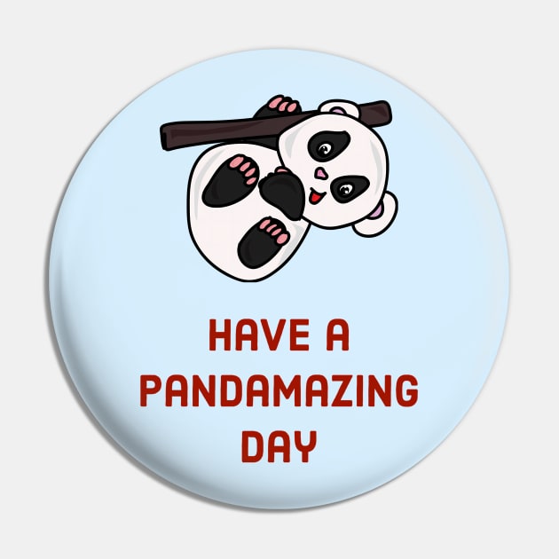 Have a pandamazing day - cute & funny panda pun Pin by punderful_day