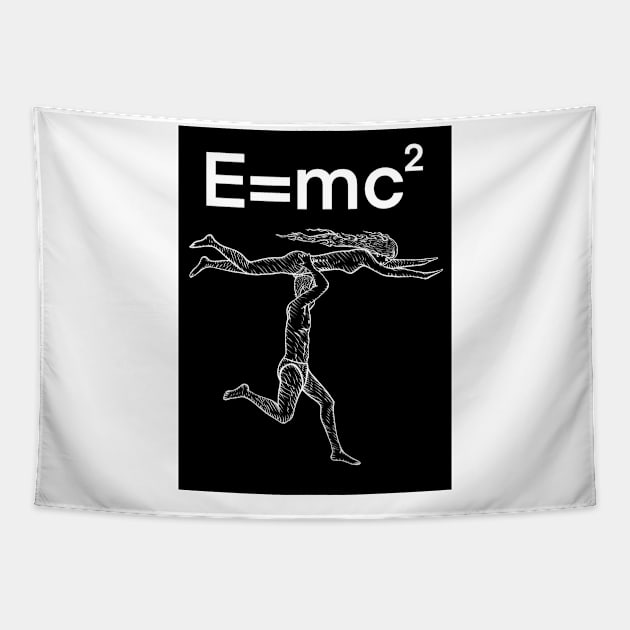 E=mc2 Tapestry by lautir