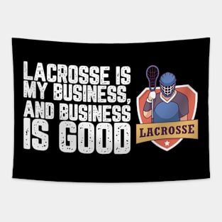 Funny Lacross Gift perfect for sll Lacross Player Tapestry