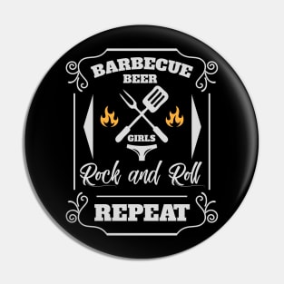 BBQ Utopia Pin