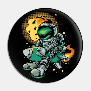 astronaut Hype Pin