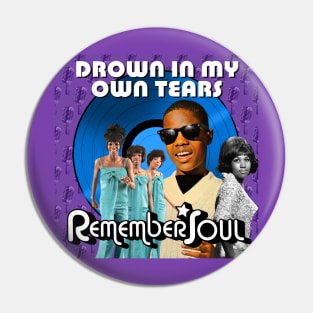 Another great design from Perennial Music - Drown In My Own Tears Pin