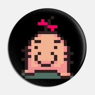 Mr. Saturn Pixel Shirt Pin