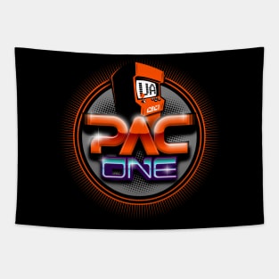 PAC ONE retro arcade Tapestry