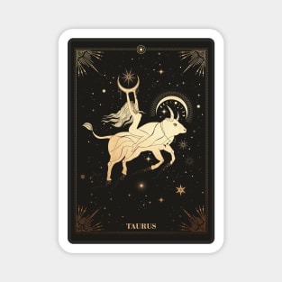 Taurus Zodiac Sign Magnet