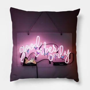 Good Vibes Only Pillow