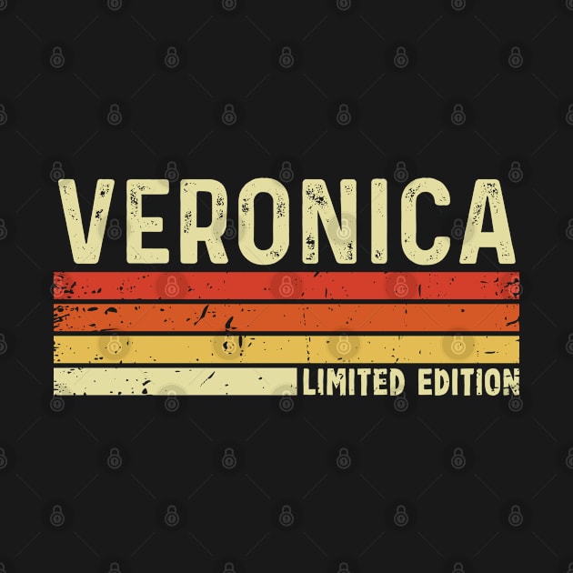 Veronica First Name Vintage Retro Gift For Veronica by CoolDesignsDz