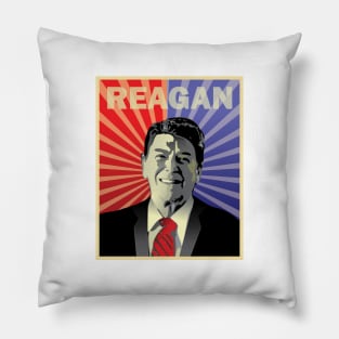 Remembering the 40th US President Ronald Reagan Pillow