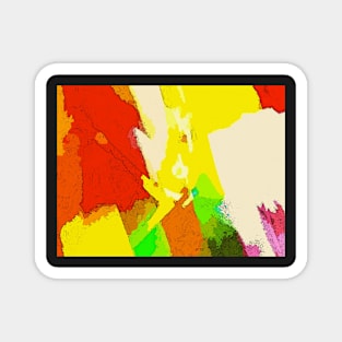 Joy Of Colors. Abstract live colors design Magnet