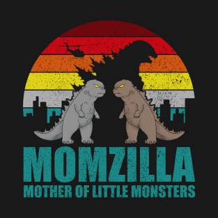 Momzilla Mother Of Little Monsters 2 Kids T-Shirt